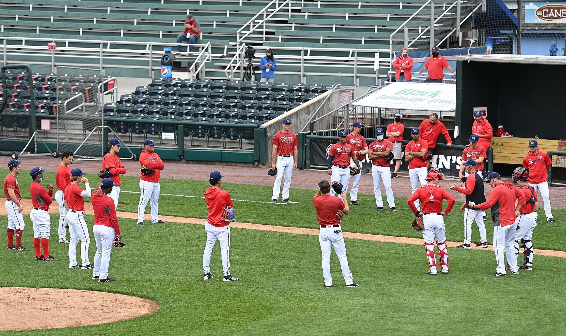 Harrisburg Senators Practice 7